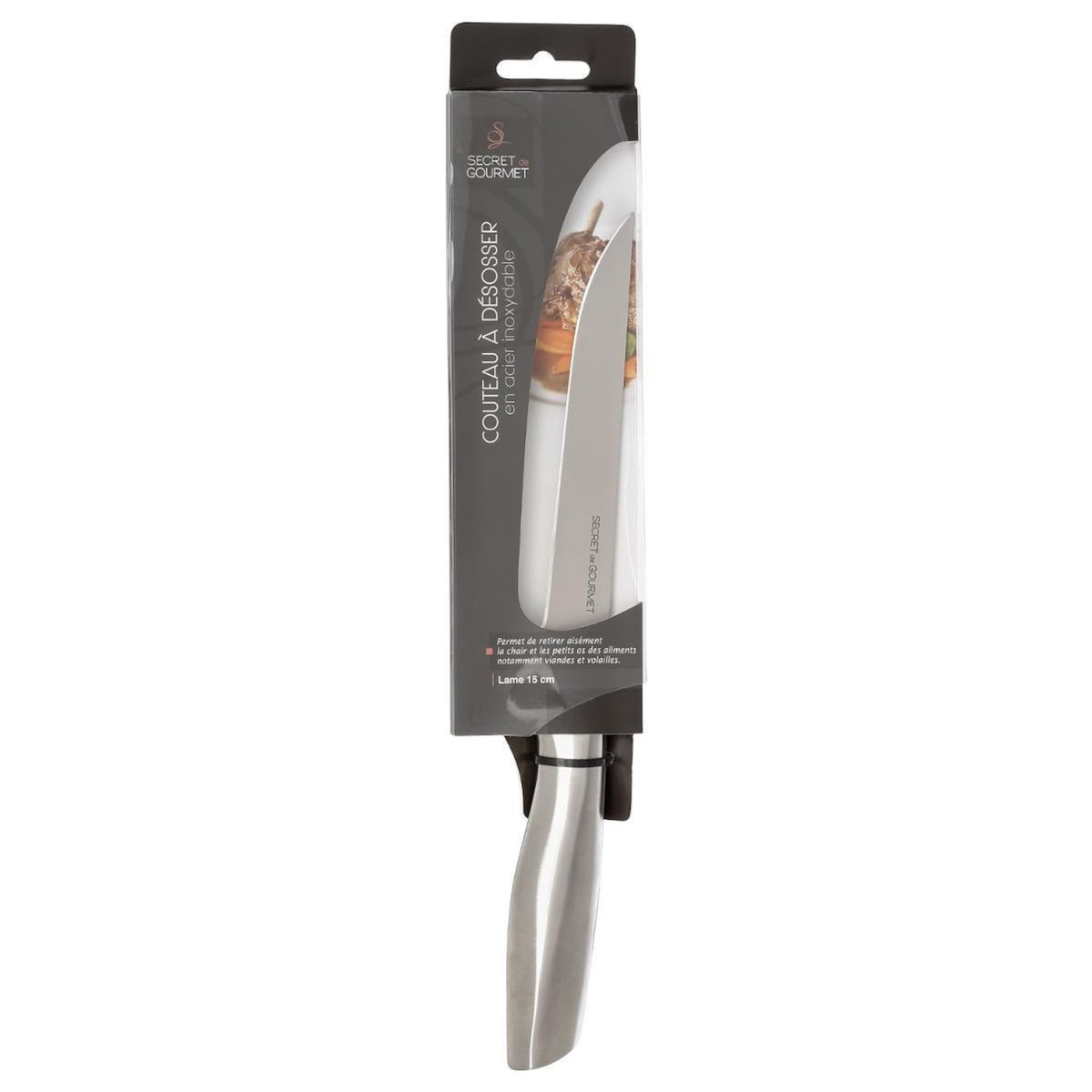 FIVE Couteau à Désosser  Inox Forgé  28cm Gris