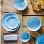 Voir la diapositive 4 : LUMINARC Service d'assiettes opale 18 pièces DIWALI Bleu