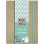 Voir la diapositive 1 : Toga Cahier A5 kraft pour bullet journal - 192 pages