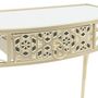 Voir la diapositive 5 : VIDAXL Table d'appoint Style français Metal 82 x 39 x 76 cm Dore