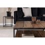 Voir la diapositive 6 : Paris Prix Table Basse en Teck  Padang  80cm Naturel