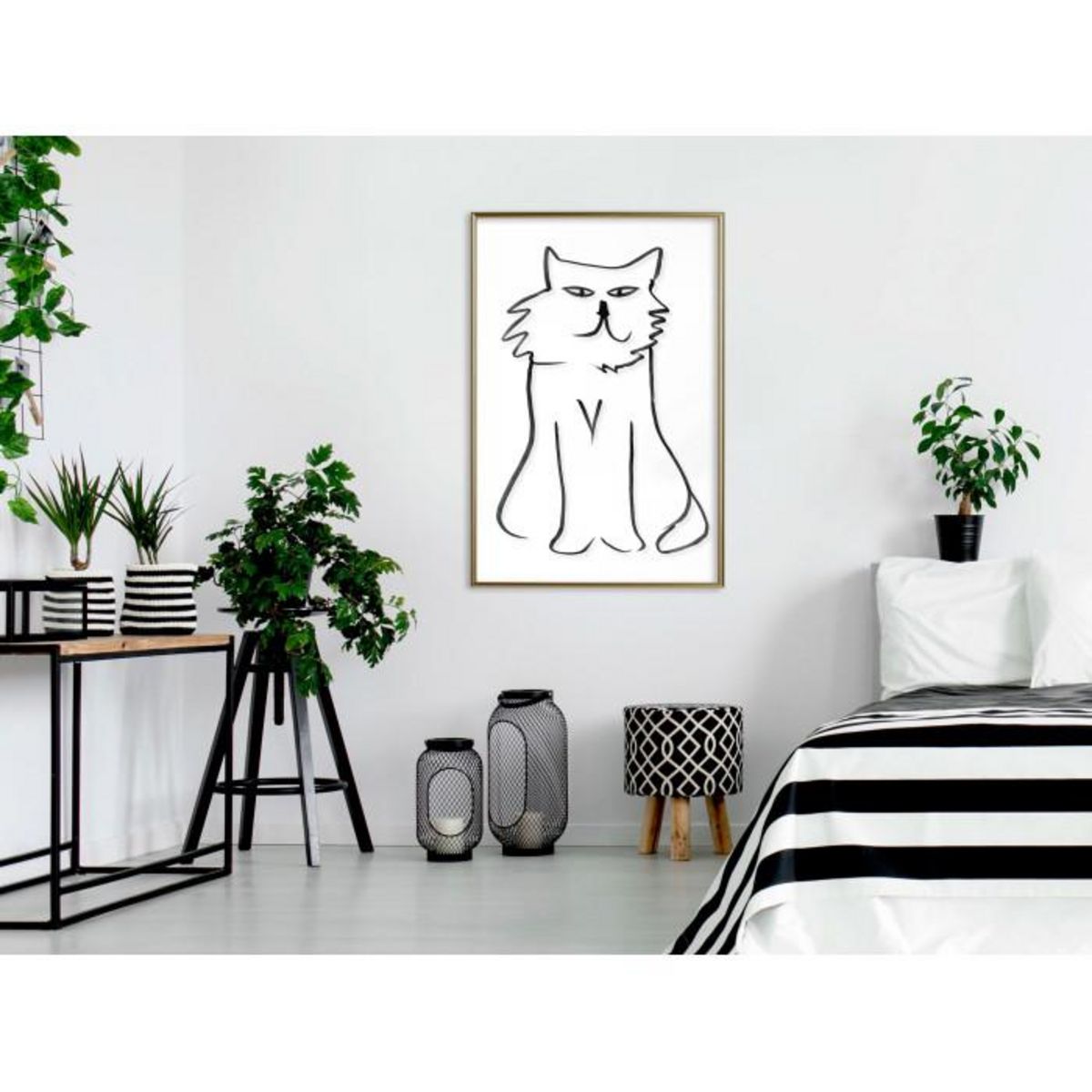 Paris Prix Affiche Murale Encadrée  Hungry for Attention