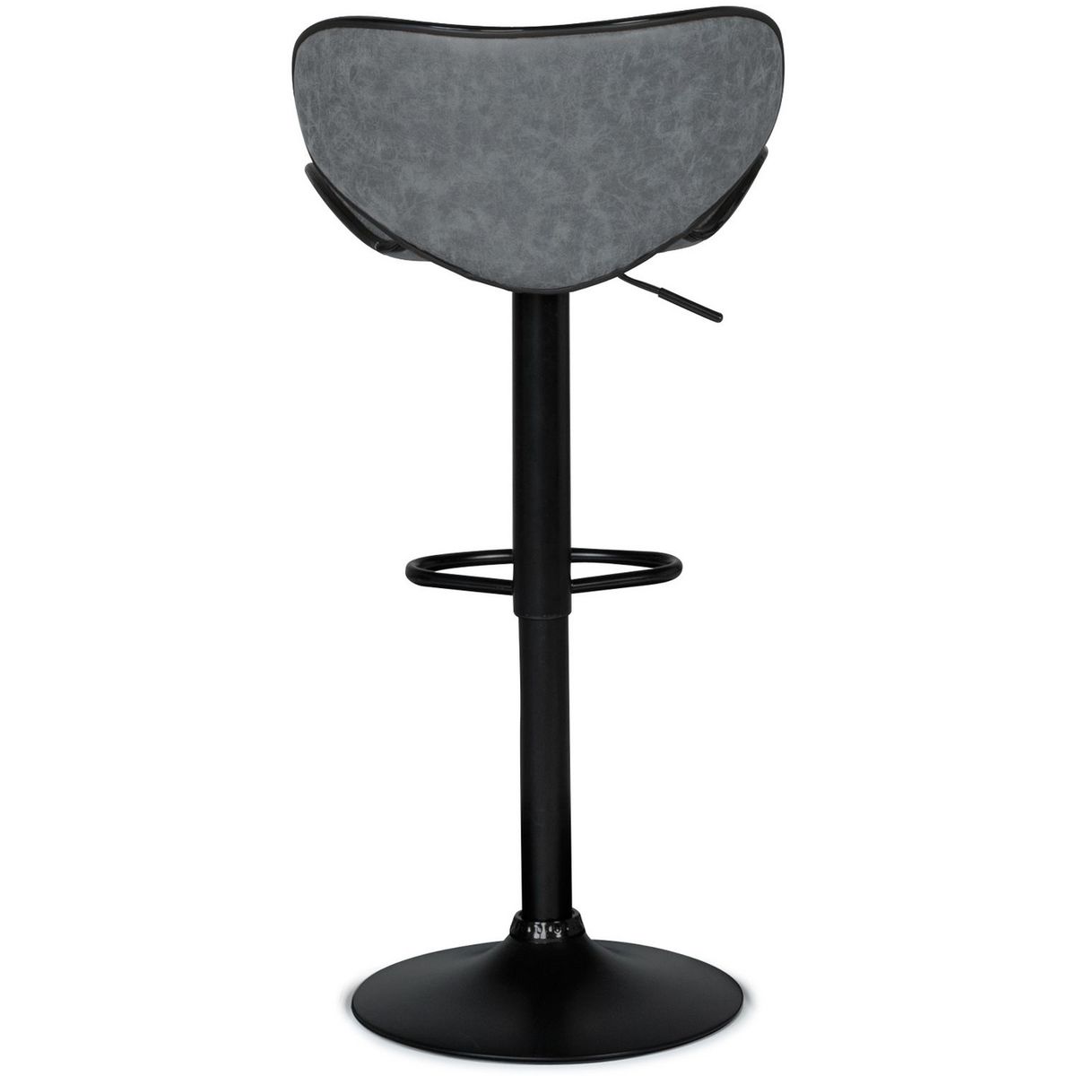 Lot de 2 tabourets de bar style vintage CLINT