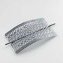 Voir la diapositive 2 : Paris Prix Embrasse de Rideau Broche  Ruchea  17cm Gris