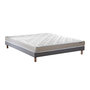 Voir la diapositive 5 : IDLITERIE Ensemble Matelas accueil Latex 3 zones INITIAL - Bi Confort Mousse & Latex + Sommier - Made in France