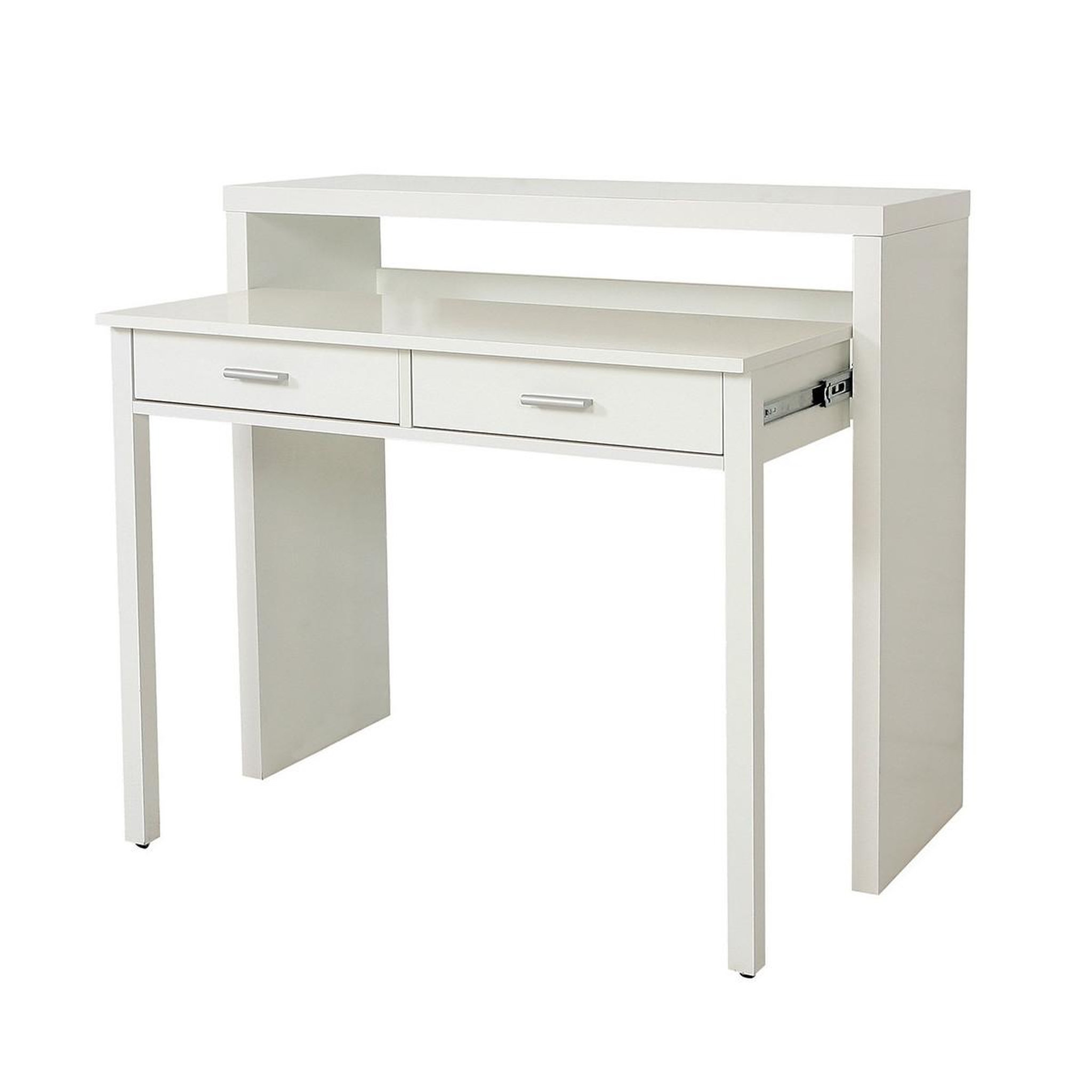 Voir la diapositive 2 : Paris Prix Console extensible bureau  nine  100cm blanc