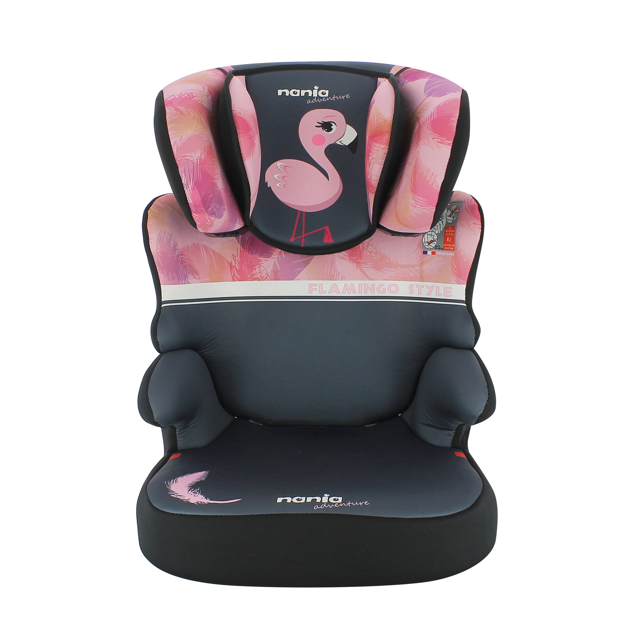 Voir la diapositive 2 : NANIA Rehausseur groupe 2/3 Befix Flamingo