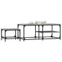 Voir la diapositive 3 : VIDAXL Tables basses gigognes 2 pcs sonoma gris bois d'ingenierie