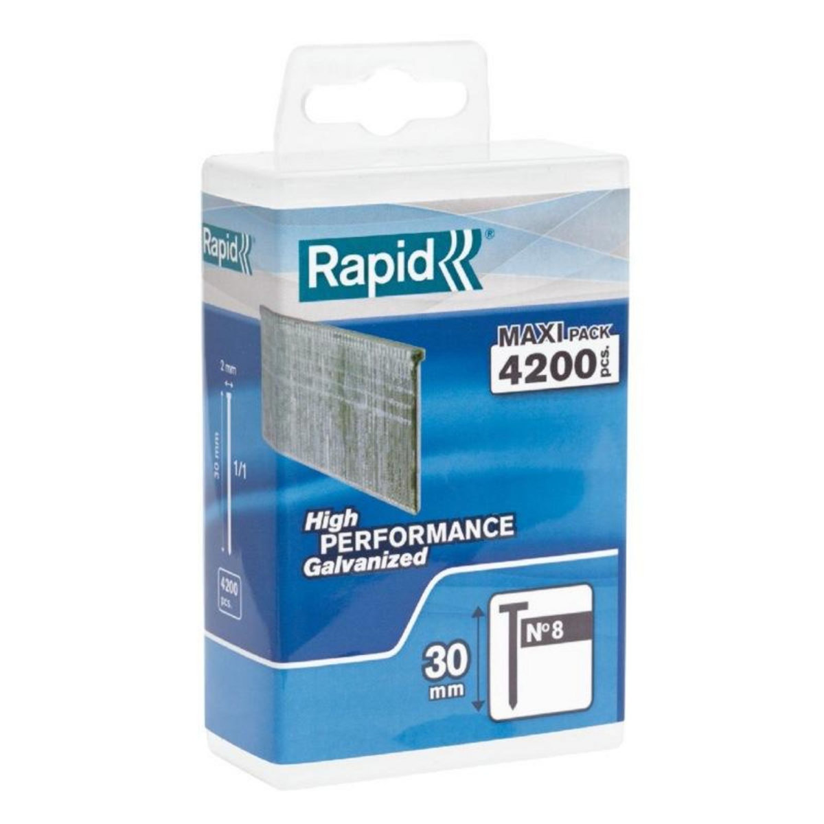Rapid Pointe n°8 - 25 mm par 5600