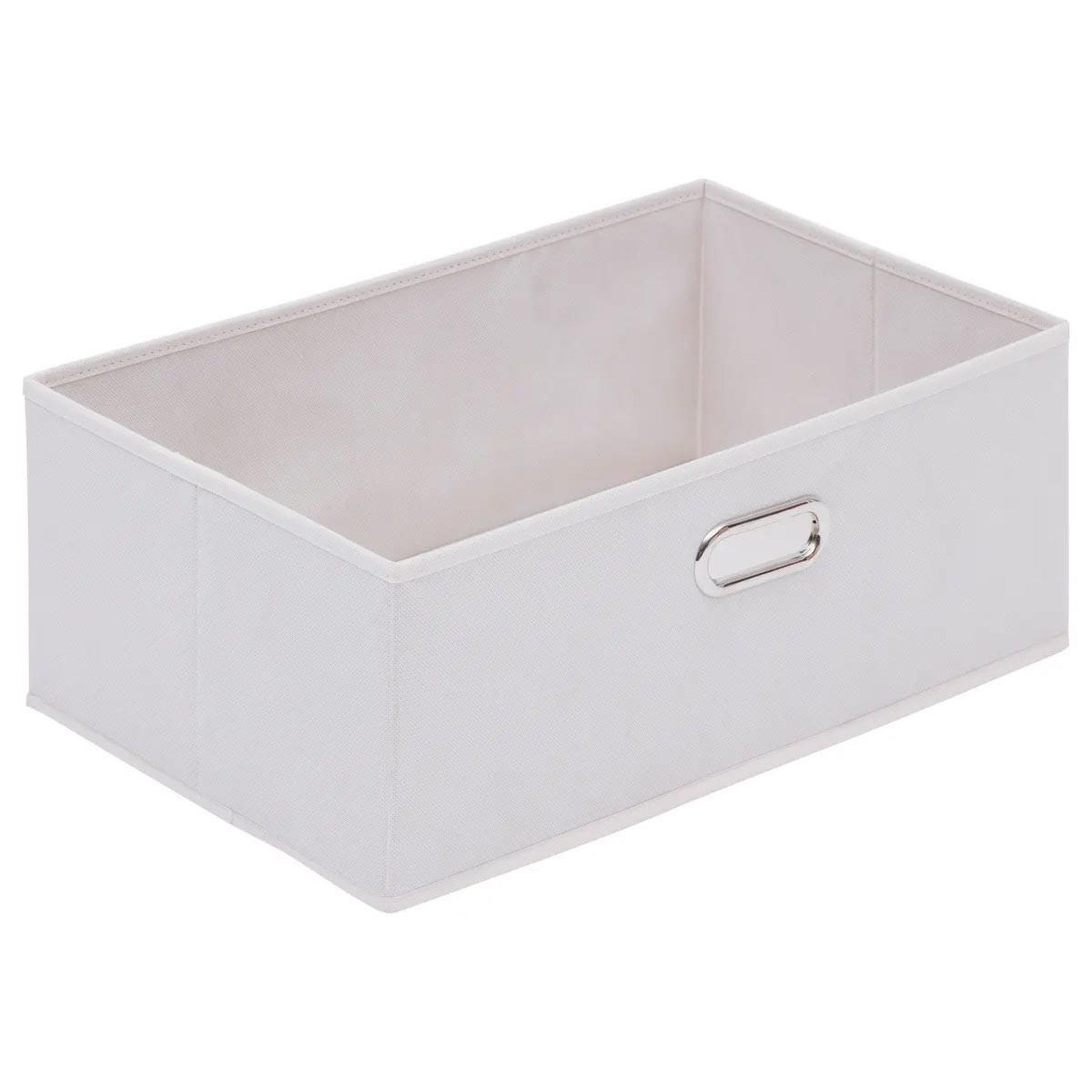 Voir la diapositive 5 : FIVE Commode 2 tiroirs paniers  dress up  50cm beige