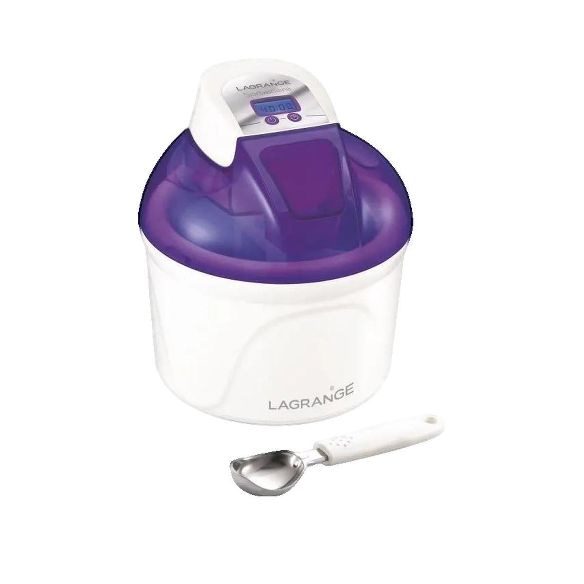 LAGRANGE Sorbetière Lagrange Myrtille électronique 1,5 L