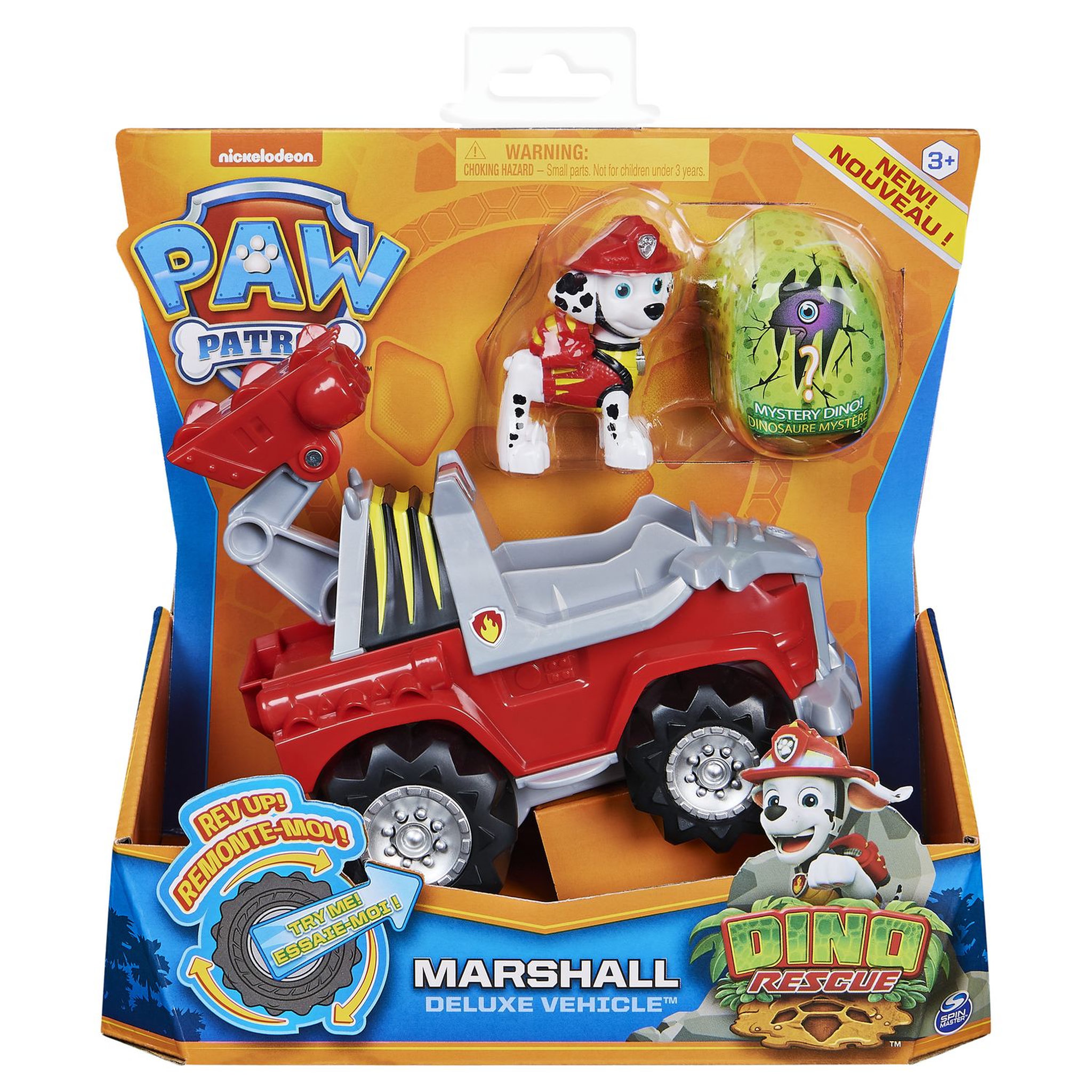 Voir la diapositive 4 : SPIN MASTER Véhicule + figurine - Marcus - Pat'Patrouille Dino Rescue