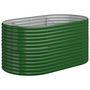Voir la diapositive 2 : VIDAXL Lit sureleve de jardin Acier enduit de poudre 152x80x68 cm Vert