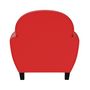 Voir la diapositive 5 : Rendez vous déco Fauteuil noir en croute de cuir enduite - Club