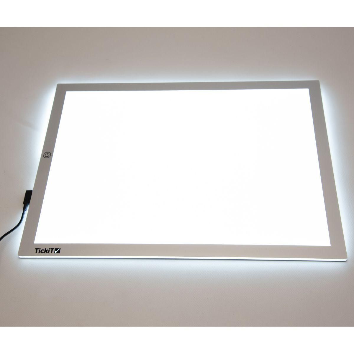 TICKIT Panneau lumineux LED - taille A3
