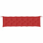 Voir la diapositive 5 : VIDAXL Coussins de banc jardin lot de 2 rouge 200x50x7 cm tissu Oxford