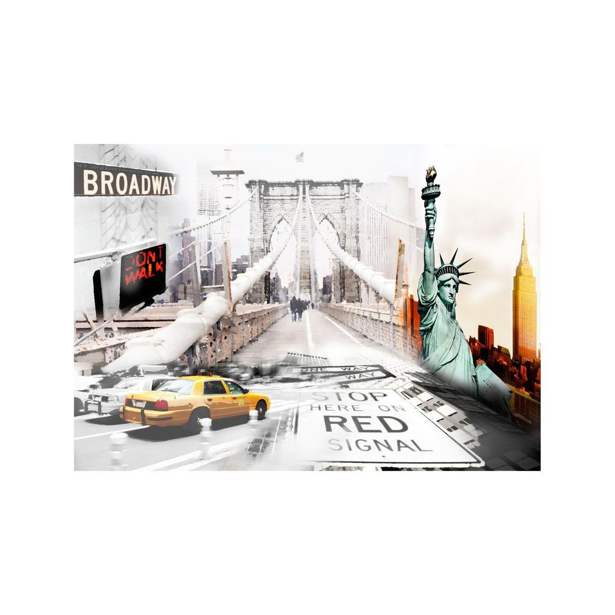 Voir la diapositive 2 : Paris Prix Papier peint  new york streets