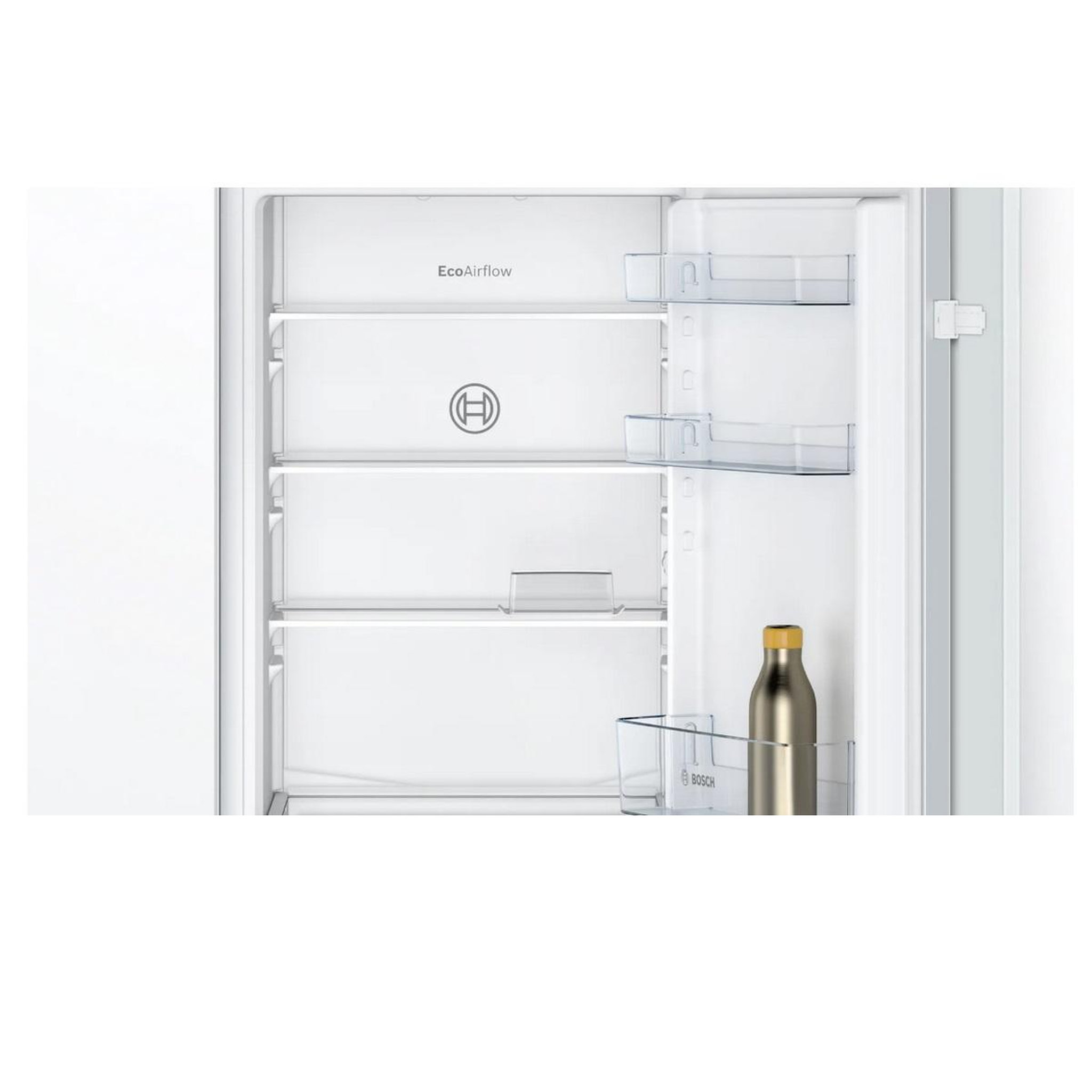 Voir la diapositive 4 : BOSCH Réfrigérateur combiné intégrable à glissières 267l blanc - kiv865se0