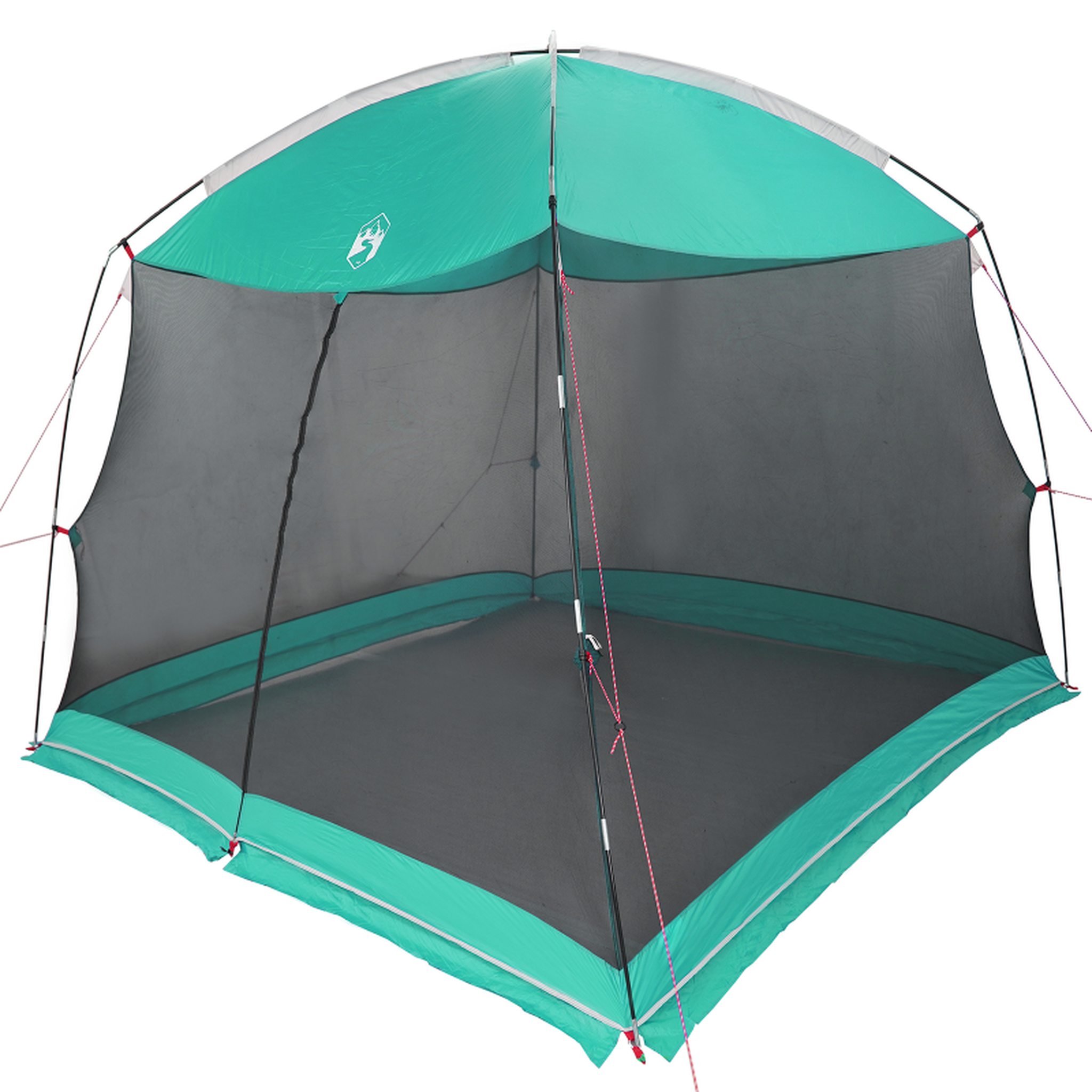 Voir la diapositive 2 : VIDAXL Filet anti moustiques de camping avec porte vert pour 4 personnes imperméable