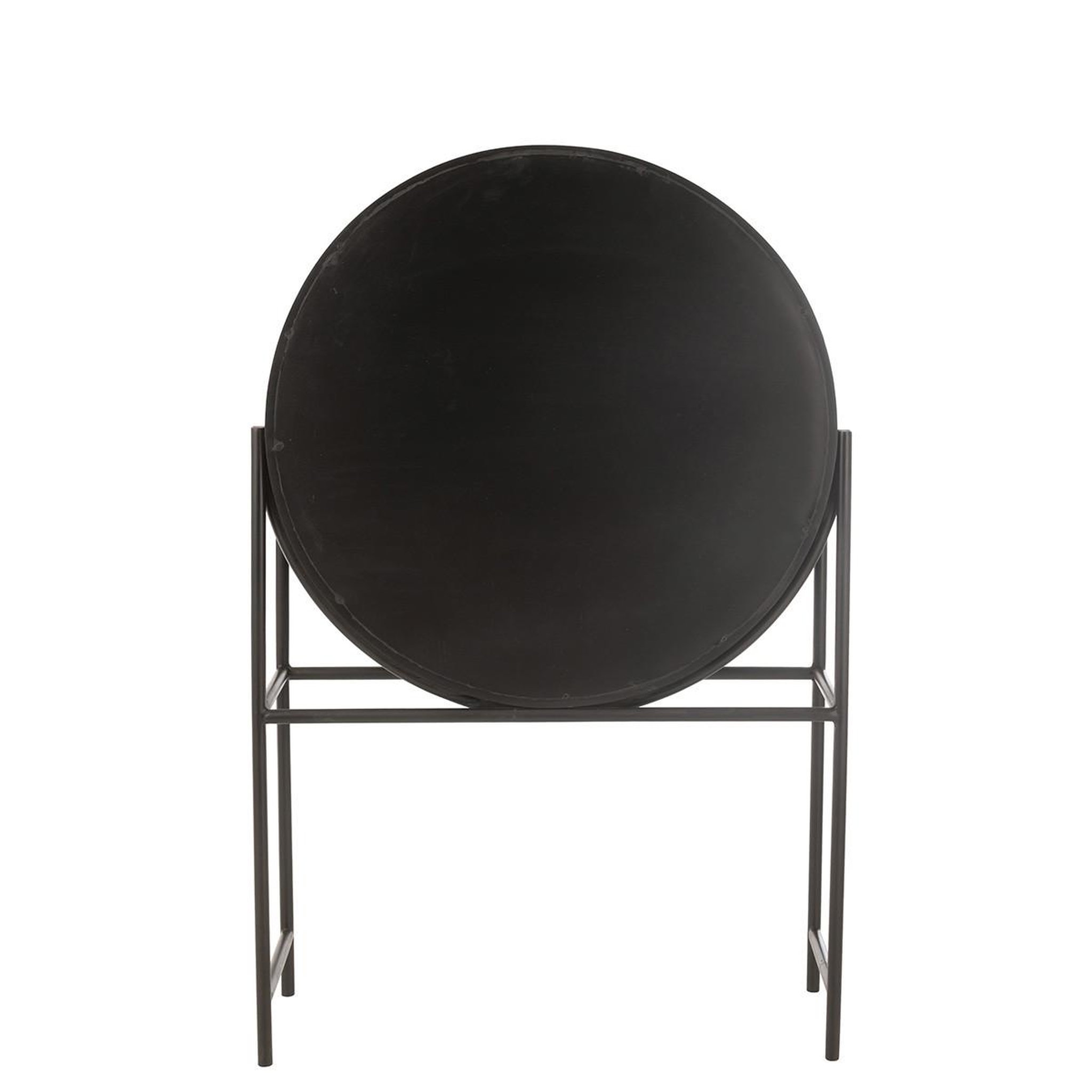 Voir la diapositive 4 : J-LINE Armoire Bar en Bois  Shanil  160cm Noir