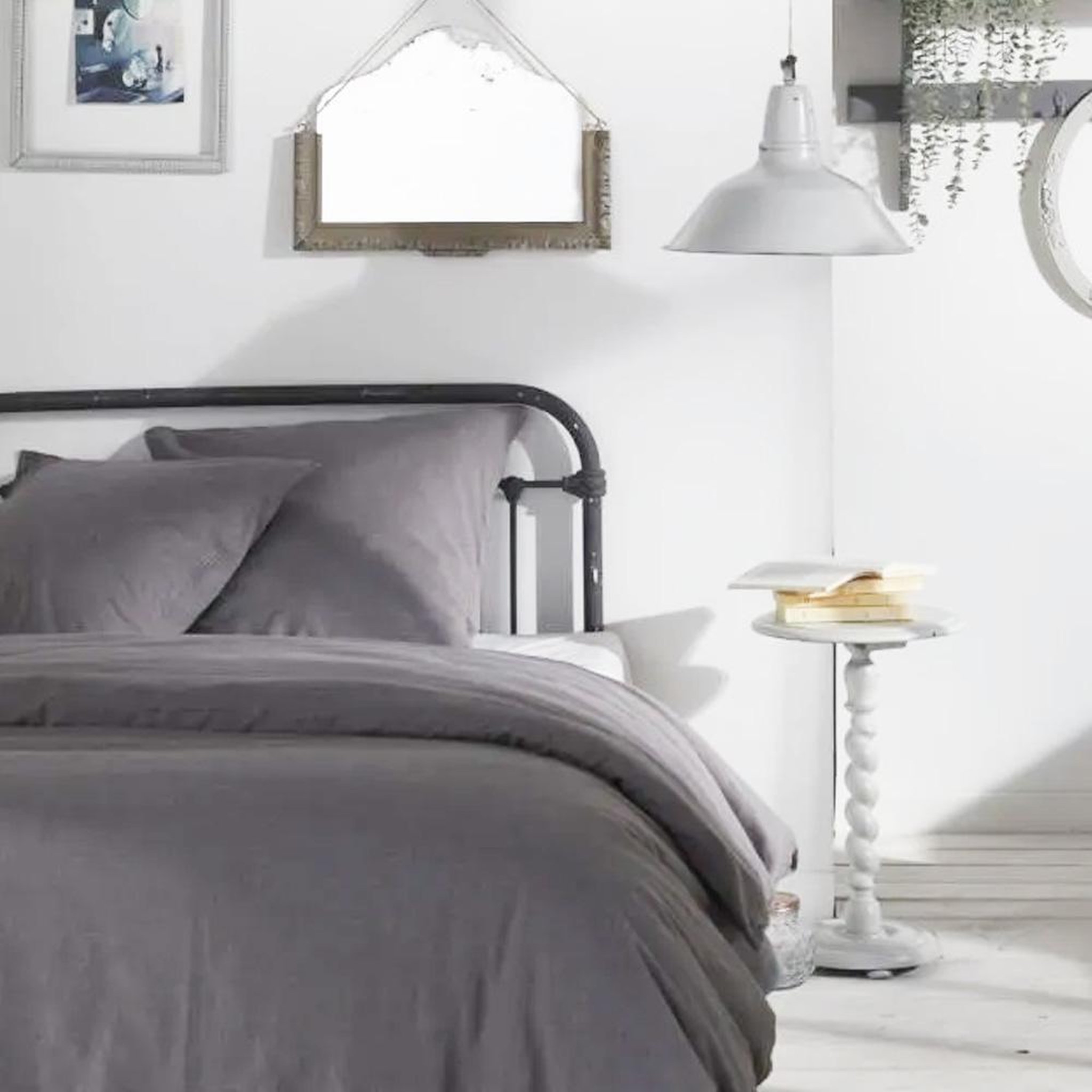 Today Parure de lit Gris Today Charme 220x240cm