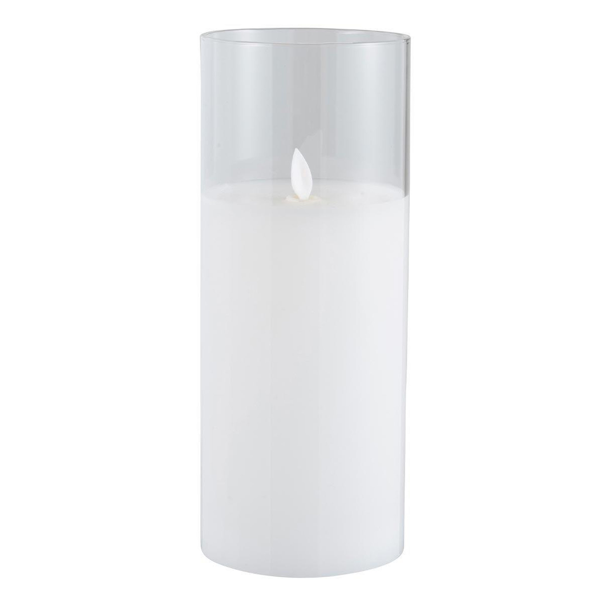 J-LINE Lampe à poser led  brillante  30cm transparent