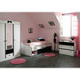 Voir la diapositive 4 : Paris Prix Lit Enfant Combiné 90x190cm  Cambridge  Blanc