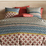 Voir la diapositive 3 : ATELIER DU COTON Parure housse de couette 100% coton 71fils manille