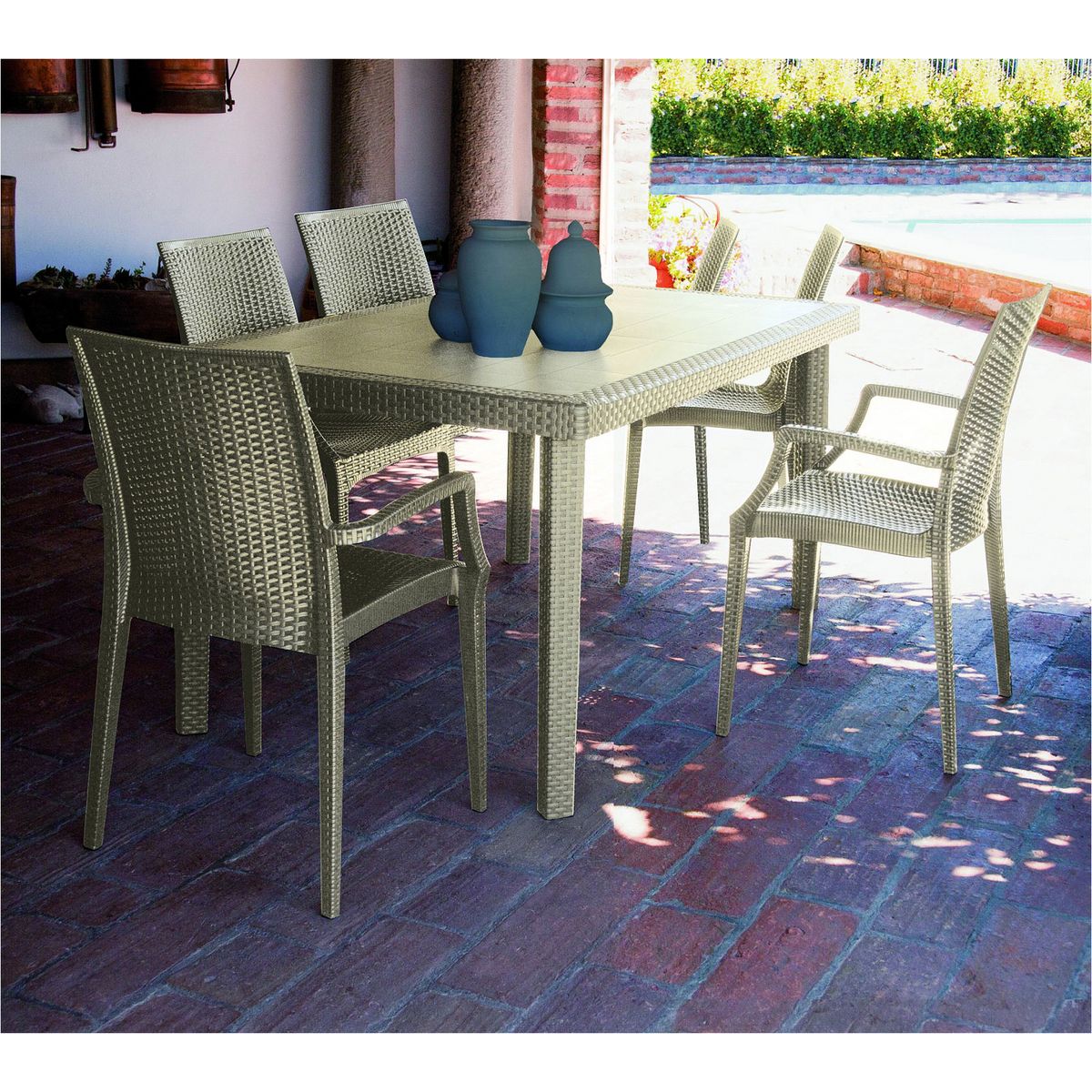 Table rectangulaire BOHEME 150x90cm