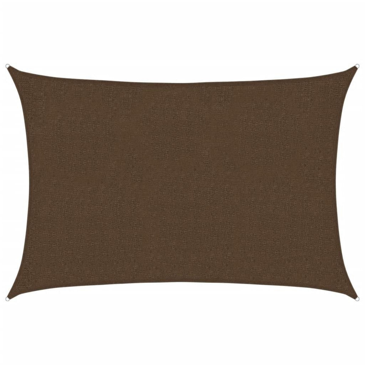VIDAXL Voile d'ombrage 160 g/m^2 Marron 2x3 m PEHD