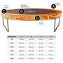 Voir la diapositive 6 : JUMP4FUN Accessoires Trampoline Pack relooking Trampoline 14FT - 427cm - 8 Perches