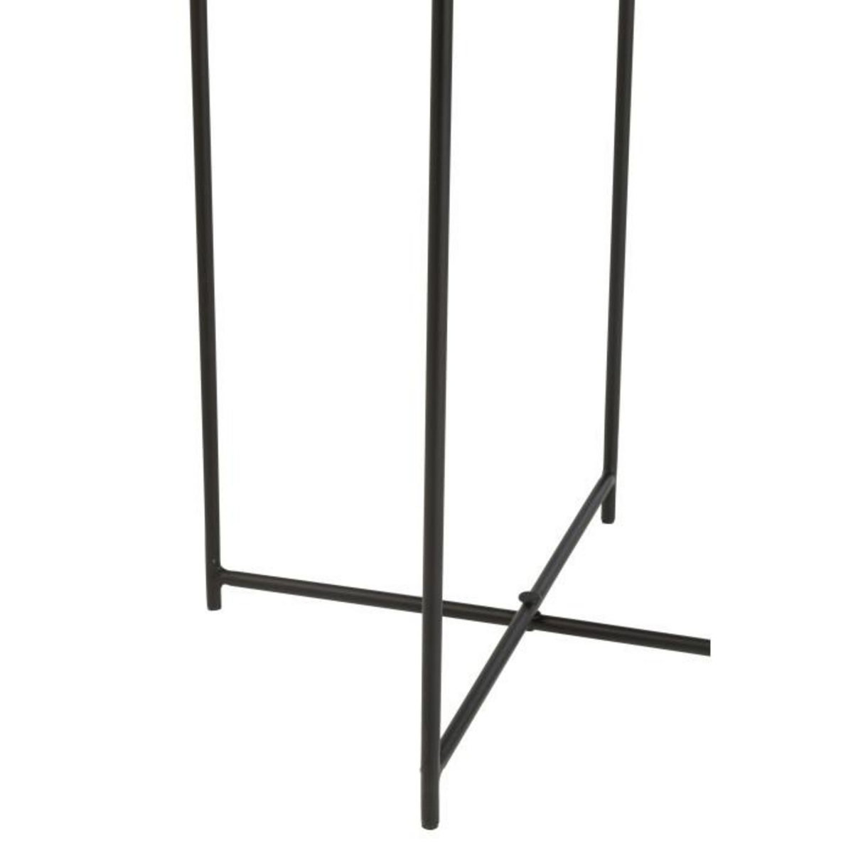 Paris Prix Lot de 2 Tables d'Appoint  Randy  56cm Marron