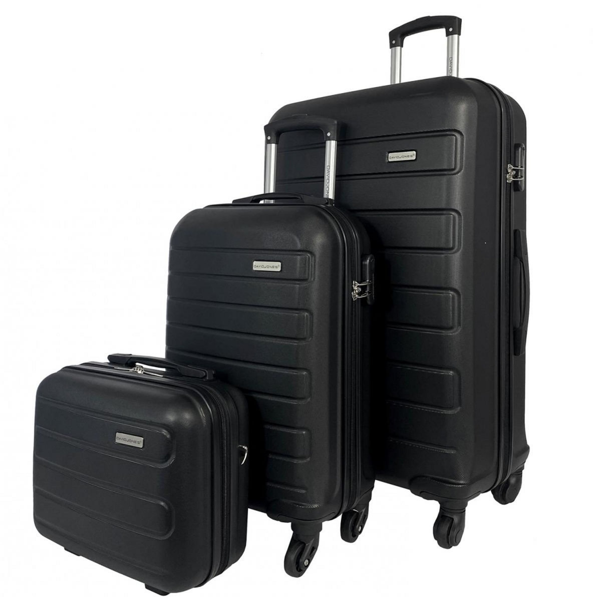 David Jones Lot 2 valises cabine et soute et vanity rigides