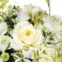 ATMOSPHERA Composition Florale  Rose  64cm Blanc
