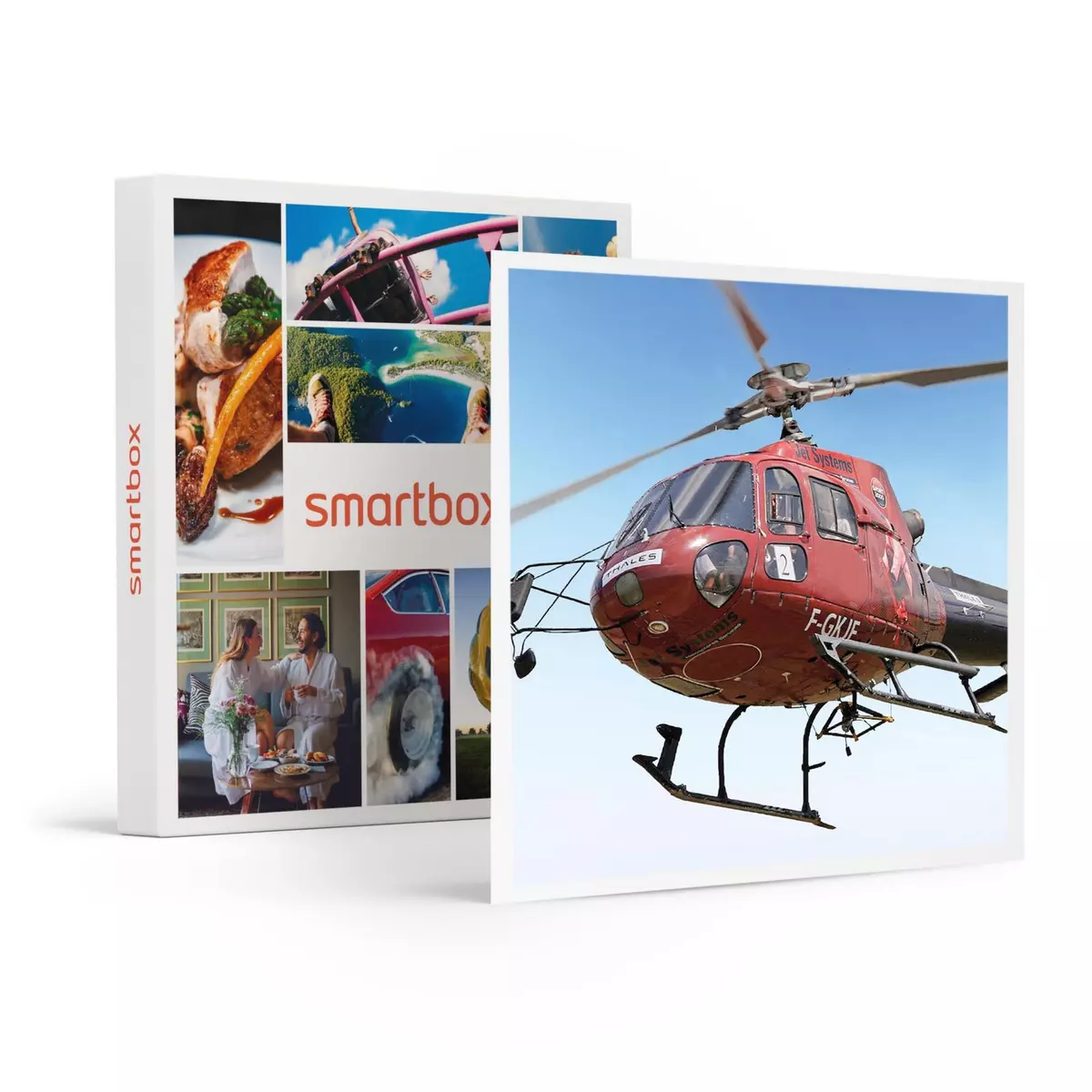 Smartbox Vol en hélicoptère de 25 min au-dessus du Vercors ou de Crozes-Hermitage - Coffret Cadeau Sport & Aventure