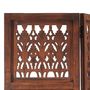 Voir la diapositive 3 : VIDAXL Cloison de separation 5 panneaux Marron 200x165cm Bois manguier