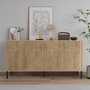Voir la diapositive 2 : Habitat et Jardin Buffet en bois  Evolet  - 150 x 36 x 75 cm - Beige