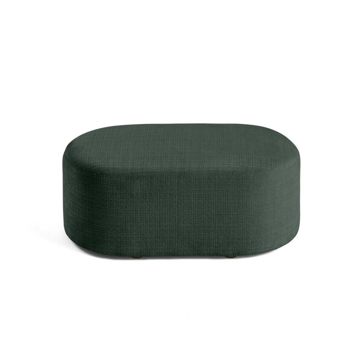 BEST MOBILIER Miro - pouf en velours texturé