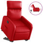 Voir la diapositive 2 : VIDAXL Fauteuil inclinable electrique rouge similicuir