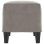 Voir la diapositive 4 : VIDAXL Banc Gris clair 70x35x41 cm Velours