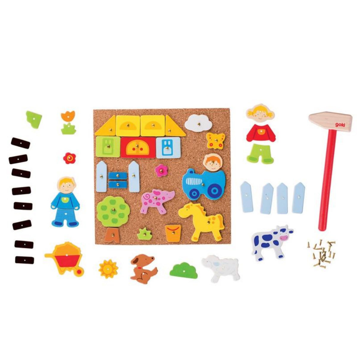 Goki GOKI Little hammer Tap farm, 52dlg