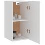 Voir la diapositive 4 : VIDAXL Armoire suspendue Blanc 29,5x31x60 cm Bois d'ingenierie