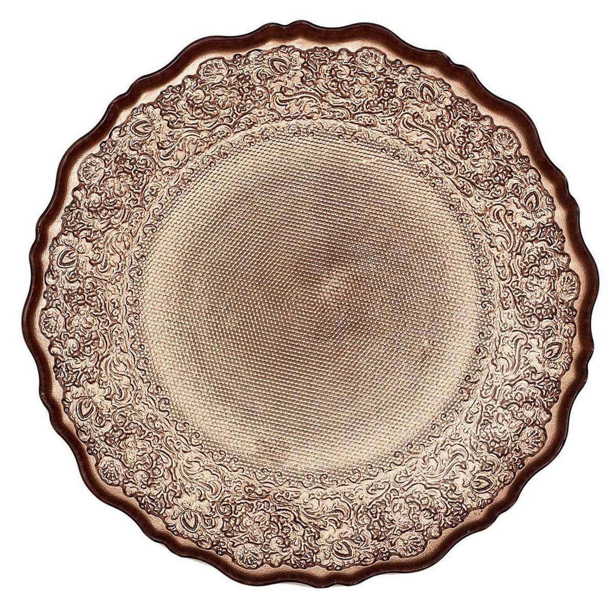 The Home Deco Factory Lot de 6 assiettes à dessert  mirage  21cm rose