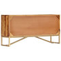 Voir la diapositive 3 : VIDAXL Buffet 118x30x60 cm Bois massif de Sesham