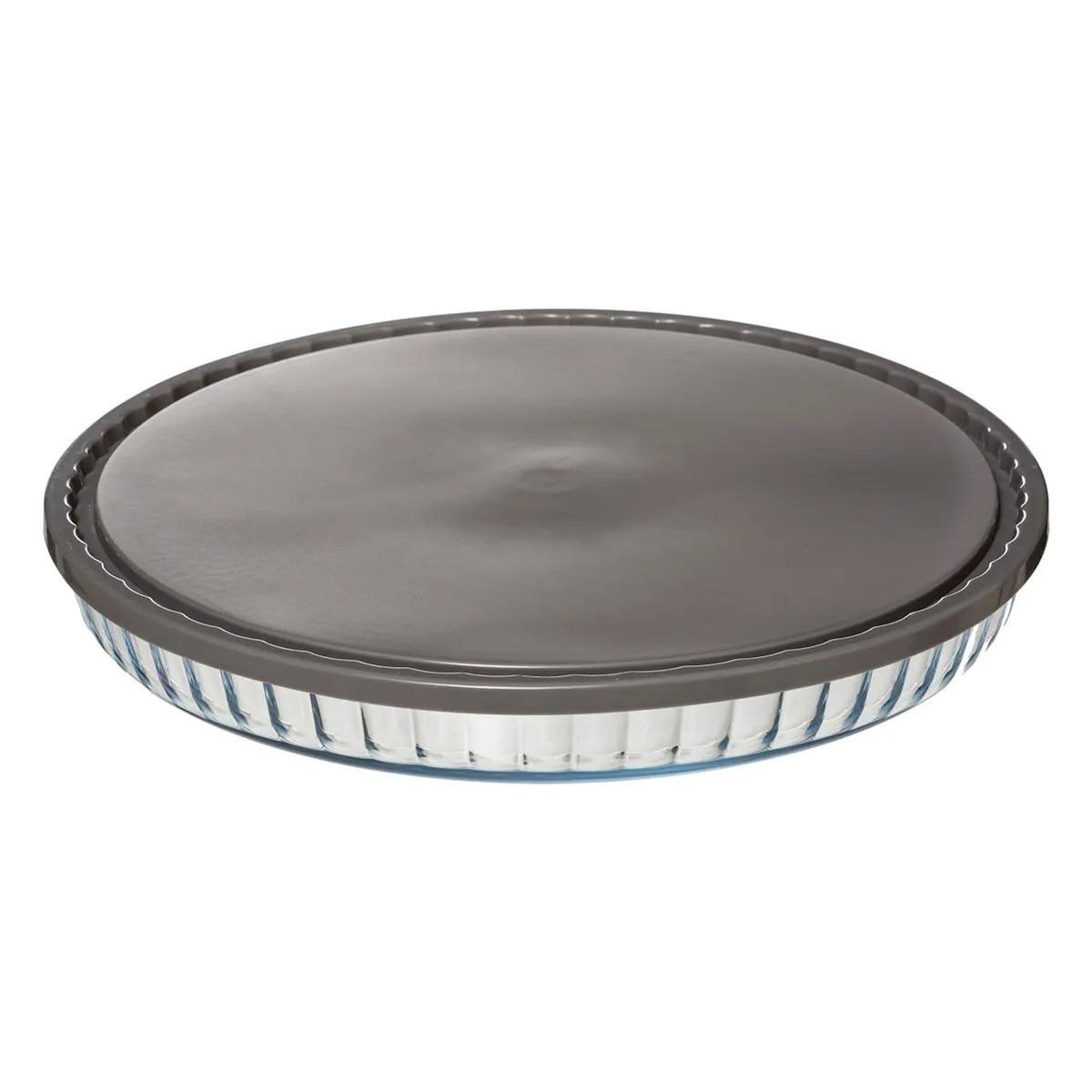 FIVE Plat à Tarte  Couvercle  31cm Transparent