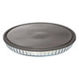 Voir la diapositive 1 : FIVE Plat à Tarte  Couvercle  31cm Transparent
