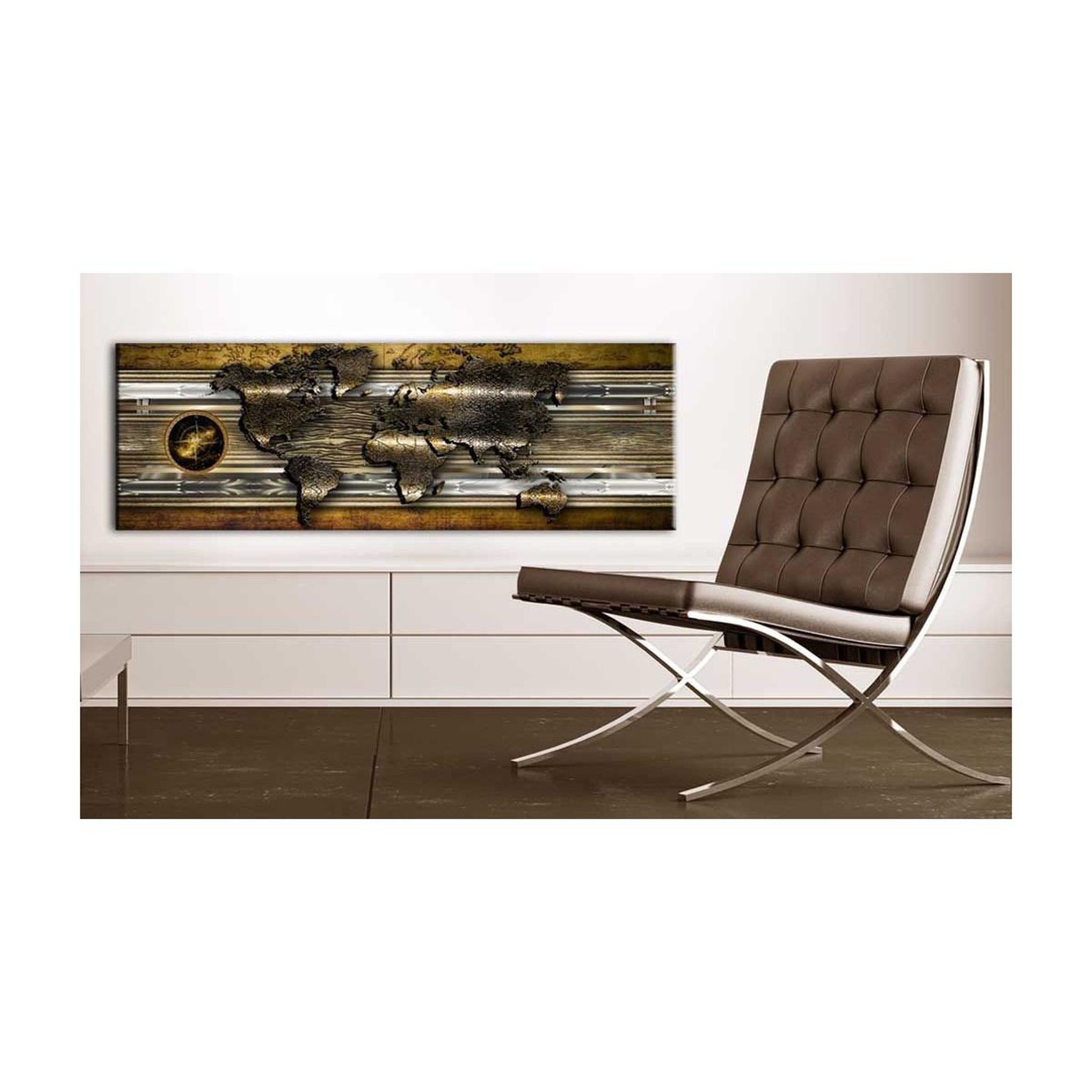 Voir la diapositive 2 : Paris Prix Tableau Imprimé  The Golden Map