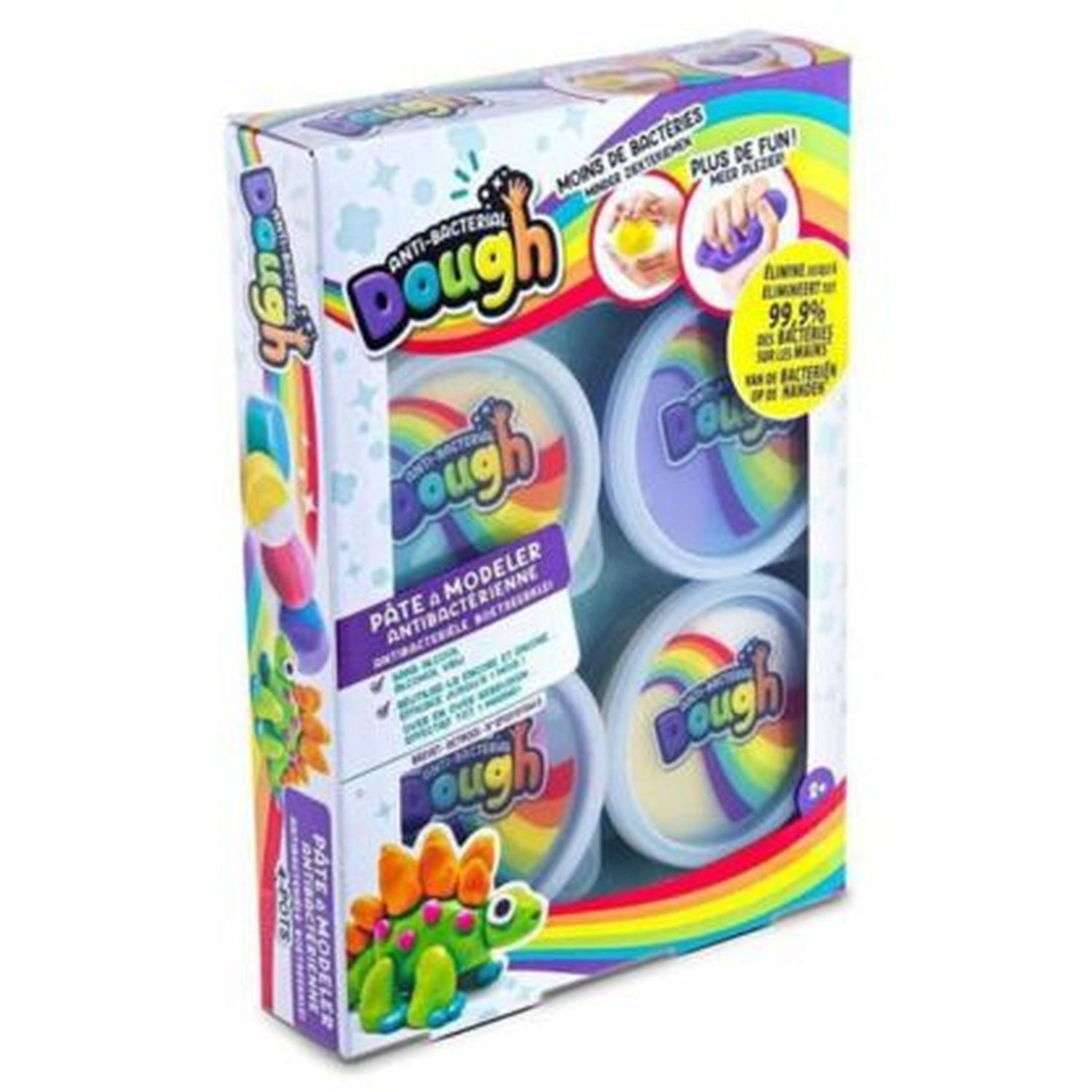 Kit 6 Slimes Canal Toys - 6 Pots + Poudres + Décorations - Activité Enfant 6 Ans Et Plus