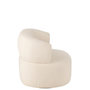 Voir la diapositive 3 : Paris Prix Fauteuil Lounge Design  Universe  83cm Blanc