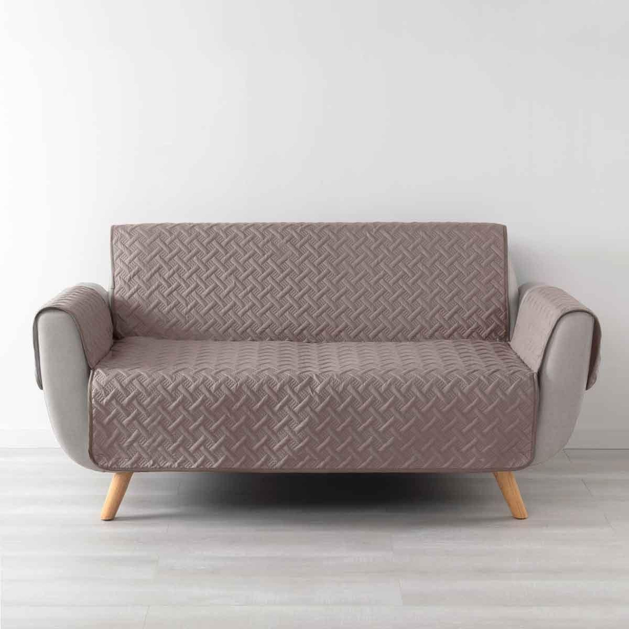 Douceur d'Intérieur Protège canapé  lounge  179x279cm noisette